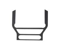 Vexilon Autocollants de décoration panneau tableau bord intérieur voiture, for Ford, for Mustang, 2015 Up Car Styling Décoration de garniture de ventilation de voiture(Carbon fiber grain)