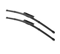 Vexilon Balais d'essuie-glace avant de voiture, for Peugeot, Bipper 2008-2013, balais fenêtre pare-brise, essuie-glaces 26"+ 19" Remplacement des balais d'essuie-glace avant(BLACK Right Steering)
