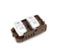 Vexilon Bouton de commutation contrôleur fenêtre voiture, interrupteur commande lève-vitre, for lumière blanche E, for S 2229051505 Interrupteur de frein à main(BLACK Brown)