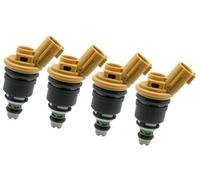 Vexilon Buses d'injecteur d'essence de carburant 4 pièces 550cc 555cc, for NISSAN, for Silvia, for SR20DET S13 S14 S15 Jecs Remplacement des injecteurs de carburant pour mote