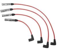 Vexilon Câbles de bobine d'allumage voiture Câble faisceau 7 mm, for Volkswagen, for Beetle, for Golf, for Jetta, L4 2.0L No.06A905430J/06A905430K/06A905430L Lot 4 Câble d'allumage