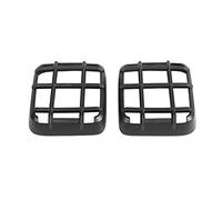 Vexilon Capots de lampe couvercle feu arrière voiture accessoires protection, for Jeep, Wrangler JL 2018 Up Remplacement des lentilles de phares de voiture(A black)