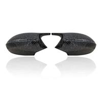 Vexilon Car Side Wing Mirror Cover Rear-View Caps Types, for, 1 3 Series E81 E82 E87 E88 E90 E91 E92 E93 2005-2009 Black Coque de rétroviseur à peindre(Forged Carbon Look)