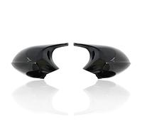 Vexilon Car Side Wing Mirror Cover Rear-View Caps Types, for, 1 3 Series E81 E82 E87 E88 E90 E91 E92 E93 2005-2009 Black Coque de rétroviseur à peindre(ABS Black)