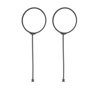 Vexilon Couvercle de bouchon réservoir carburant, anneau d'attache câble ligne, for, for série 7 E65/E66/E67 F01/F02/F03/F04 G11/G12 Remplacement de l'attache du bouchon du réservoir (2Pcs B)