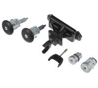 Vexilon Cylindre de serrure d'allumage avec clés n° 6C1AV22050XB -, Transit Mk7 2006-2011 Métal argenté - 1 jeu Verrouillage du contacteur d'allumage