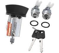 Vexilon Cylindre de serrure porte avec jeu clés rechange for Ford F250 Ensemble de verrouillage du barillet de contacteur