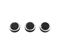 Vexilon Dor, for Ford, for Focus, 2 3 MK2 MK3 ST RS, for Mondeo, accessoires pièces interrupteur de climatisation bouton AC commande chaleur voiture Bouton de climatisation de voiture(Schwarz)