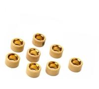 Vexilon Ensemble de 8 poids de variateur de course 9 g 13 g 14 g, for Madison S 250 Velvet 250cc 20 x 12 mm Rouleau de transmission pour skateboard(BLACK 20x12mm 9g)
