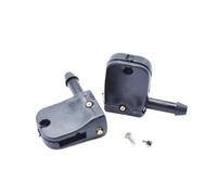 Vexilon Ensemble universel de pulvérisation Jet buse lave-glace bras d'essuie-glace avant 2X, for Renault, Espace 3, for VW, Crafter, for Smart, Fortwo crochet 12mm Buse de lave-glace