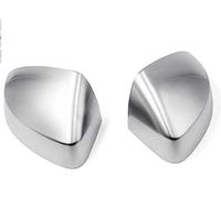 Vexilon for, A3 S3 8V RS3 Glossy Pearl Black 2013 2014 2015 2016 2018 2017 2019 Couvercles de rétroviseurs latéraux remplacement Remplacement du couvercle du rétroviseur de voiture(Silver)