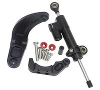 Vexilon for Dualtron, for Thunder, 3 DT3, Scooter électrique Direction réglable stabilisateur Amortisseur Support de Montage Kit Accessoires Amortisseurs de Direction pour Scooters(Black C)
