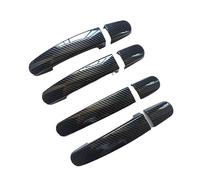 Vexilon For Ford, for Transit Custom, for Tourneo Accessoires 2014 2017 2019 2020 Garniture de couvercle poignée porte ABS Imitation fibre carbone Couvercle de poignée de porte extérieure Ford Focu(4)