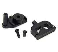 Vexilon for KAABO, Kit de Support Montage d'amortisseur stabilisateur Direction Scooter électrique Mantis Amortisseurs de Direction pour Scooters(Black Bracket)
