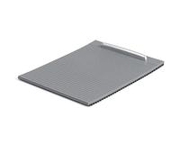 Vexilon For Magotan CC B6 B7 Console centrale de voiture Volets coulissants Porte-gobelet Couvercle store enrouleur Remplacement 3CD857503 Volet roulant de console centrale de voiture(Gray)