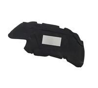 Vexilon for Peugeot, 206 2003-2013 Tapis de protection en coton insonorisé for capot voiture Coussin d'isolation thermique pour compartiment moteur(BLACK Style 2)