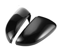 Vexilon for VW, for Golf 6 GTI for R MK6 R20 for Touran Paire de couvercles boîtier rétroviseur latéral noir 2 pièces Remplacement du couvercle du rétroviseur de voitur
