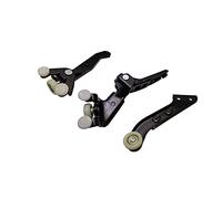 Vexilon For VW, T5 TRANSPORTER ENSEMBLE DE MONTAGE GUIDAGE BRAS PORTE COULISSANTE DROIT 7H0843436B 7H0843398H 7H0843336D Kit de remplacement de charnières de portière de voiture