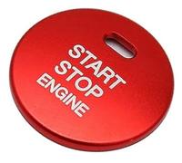 Vexilon Garniture de capuchon couvercle d'arrêt démarrage moteur commutateurs bouton poussoir voiture, pour 2 3 6 Cx-3 Cx-4 Cx-5 Cx-9 Mx-5 Garniture du commutateur d'allumage(Rot)