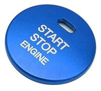 Vexilon Garniture de capuchon couvercle d'arrêt démarrage moteur commutateurs bouton poussoir voiture, pour 2 3 6 Cx-3 Cx-4 Cx-5 Cx-9 Mx-5 Garniture du commutateur d'allumage(Blue)