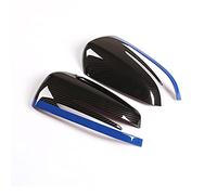 Vexilon Garniture de couvercle rétroviseur porte latérale ABS en Fiber carbone, for, for,-,for, pièces W176 W246 W204 W212 W221 W117 Coque de rétroviseur à peindre(Style 3)