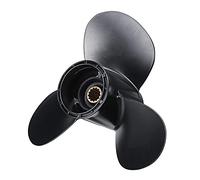 Vexilon Hélice hors-bord Marine 58100-95353-019, en alliage d'aluminium 11 3/8X14, for Suzuki, accessoire à 3 pales 35-65HP Hélice tripale pour bateau