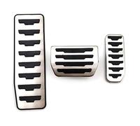 Vexilon Kit de 3 couvre-pédales de frein à gaz for voiture AT, for Jaguar, XF XE F-PACE E-PACE, for Land Rover, for Range Rover, Evoque Discovery Sport LHD Couvre-pédale de voiture
