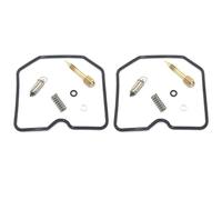 Vexilon Kit de réparation carburateur ZZR250 EX250 EX250H ZZR EX GPX 250 H GPX250 configurer le diaphragme à vide, for aiguille, joint Valve Kit de réparation de carburateur de moto(Braun)