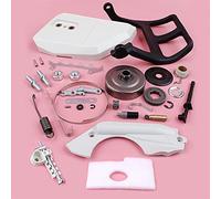 Vexilon Kit de réparation couvercle d'embrayage frein chaîne, protection poignée tambour, pièce rechange for tronçonneuse STIHL, MS180 MS170 018 017 MS 180 170 Carter d'embrayage de tronçonneuse