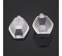 Vexilon Lentille de clignotant, for SUZUKI, DL650 v-strom DL1000 DR-Z 400/E/S/SM SV DL 650/1000 SFV650, boîtier lampe moto Témoin lumineux pour moto(Clear)