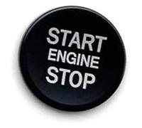 Vexilon Moulures intérieures de voiture, couvercle porte-clés d'allumage, pour A4, pour A6, pour A3, pour A5 Q3, pour Q5, pour Q7, autocollant décoratif Garniture du commutateur d'allumage(Schwarz)