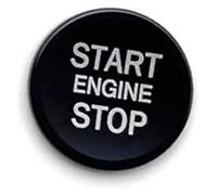 Vexilon Moulures intérieures de voiture, pour A4, pour A5 B9 B8 Bt, pour A7 C7 4 Go, pour Q5 8R, démarrage automatique du moteur, arrêt bouton poussoir Garniture du commutateur d'allumage(Rot)