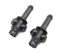 Vexilon Pare-Chocs Avant buse de Phare pulvérisateur Jet laveuse Phare nettoyant Couvercle Adaptateur Support, for, for, for Toyota, for Avensis Cache Lave-phares(Pair)
