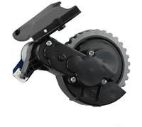 Vexilon Roue de rechange élégante et efficace, for les robots nettoyeurs populaires comme Bluapunkt XEASY (GAUCHE + DROITE) Roue d'aspirateur(BLACK RIGHT)