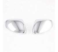 Vexilon Side Door Rearview Mirror Cover Trim Cap Frame, for VW, for Golf, MK8 Pro R 2021 2022 ABS Carbon Fiber Car Accessories Capuchon de couverture de rétroviseur d'aile de voiture(ABS Chrome)