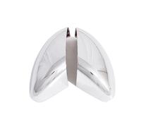 Vexilon Side Door Rearview Mirror Cover Trim Styling Sticker, for NISSAN, Sentra Bluebird Sylphy 2020 2021 Capuchon de couverture de rétroviseur d'aile de voiture(ABS Chrome)