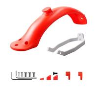 Vexilon Support de Support de Garde-Boue Avant et arrière, for Xiaomi, M365/Pro, câble de feu arrière de Batterie de feu arrière de Scooter électrique Garde-Boue pour Trottinette électrique(Orange)