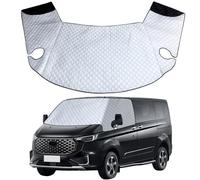 VexNook Protection de pare-brise pour Ford Transit Custom 12-22 - Protection de vitre avant premium en coton à 2 couches avec support magnétique pour une protection tout au long de l’année