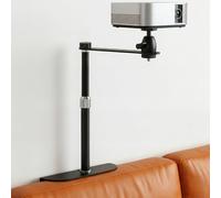 VexNook Support de projecteur pour lit et canapé - Stabilité améliorée pour projecteurs lourds, design caché avec glissière d'alimentation, compatible avec XGIMI, Nebula, (hauteur réglable de 14 à