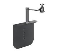 VexNook Support de projecteur pour lit et canapé - Stabilité améliorée pour projecteurs lourds, design caché avec glissière d'alimentation, compatible avec XGIMI, Nebula, (longueur fixe 10 cm)