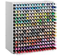 VEXNOOK Support de rangement pour marqueurs pouvant contenir 240 marqueurs - Organiseur de bureau efficace pour enfants, fixation à vis robuste améliorée, convient pour divers marqueurs, pinceaux