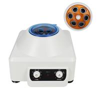 Vexorium Centrifuge de Laboratoire de Paillasse 6×10ml, centrifuge électrique numérique 4000RPM 1685×g avec Vitesse et minuterie réglables, séparateur de sérum PRP Silencieux pour Recherche