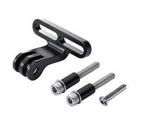 VEXPLO Support de potence de guidon de vélo pour GoPro, Garmin, lampe de poche - Support de caméra en métal avec boulons d'épaule M5 x 40 mm