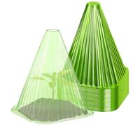 Vexran Lot de 20 Cloche Jardin Potager, Anti limaces et escargots, Cloches de Jardin pour Plantes, Serre Cloche, Réutilisable Cloche Jardin Potager, Cloches de Protection pour Fleurs