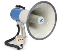 Vonyx Mégaphone MEG060 60W Professionnel – Portée 1,2 km, Longue autonomie, MP3, Bandoulière incluse