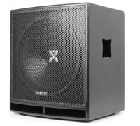VONYX Caisson de basse actif SWP15 – 800W, phase réglable, Entrées XLR/RCA, 15"