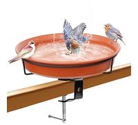 VeyFolzin.st Abreuvoir à oiseaux pour balcon, grande balustrade, jardin, moderne, abreuvoir à oiseaux, grand abreuvoir à oiseaux, résistant au gel, résistant à l'hiver, abreuvoir à oiseaux suspendu