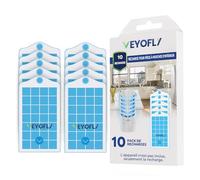 VEYOFLY Recharge pour piège à Insectes Volants, piège à glu, Attrape-Insectes intérieurr, piège à puces intérieur, Maison Plus sûre, piège à moustiques et Mouches des Fruits intérieur (Lot de 10)