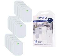 VEYOFLY Recharges pour piège à Insectes Volants, Attrape-Insectes, piège à Mouches intérieur, Maison sûre, Tueur de moucherons, Tueur d'insectes, Tueur de moustiques (Lot de 15)