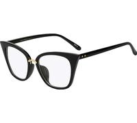 VeyRey lunettes anti-lumière bleue Lithgrow carré noir